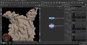 Procedural Rocks Generator ( Houdini Digital Asset )
