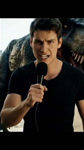 🦖 Ce T-Rex me poursuit en pleine ville ! (Abonne-toi avant qu’il te croque 😱🔥)