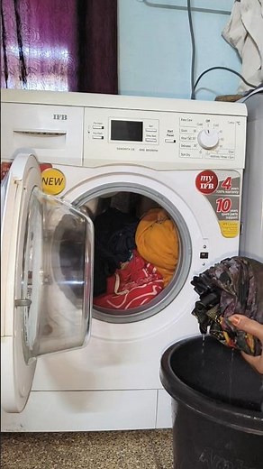 Ifb washing machine.How to only spin clothes front load washing machine #homeappliances #washer #ifb