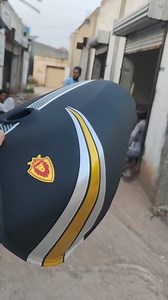 Honda cg 125 Tanki sticker decoration #viral #reels #foryou #facebook #sticker #decoration #hondacg125 | Adnan auto decoration