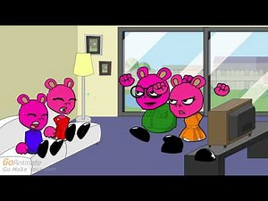 Peppa And George Drop By Squidward's House/Grounded/Beaten By Caillou & Moose