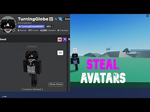 THIS SCRIPT LETS YOU STEAL ROBLOX AVATARS