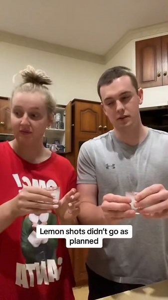 System error 🤣 #lemonshot #funnyreactions #unexpectedreaction | lemon juice challenge