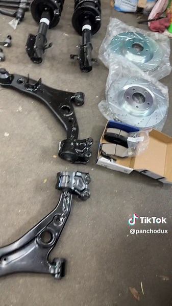 2013 Ford Edge, front suspension and brakes replacement!