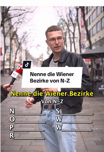 Wiener Bezirke von N bis Z