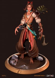 Sana-Game ready character animation