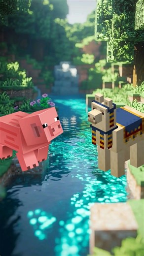 Pig vs minecraft mobs ⚔️🔥#minecraft #shorts #viral