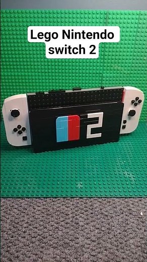 I built a Lego Nintendo switch 2 #nintendoswitch2 #lego #shorts