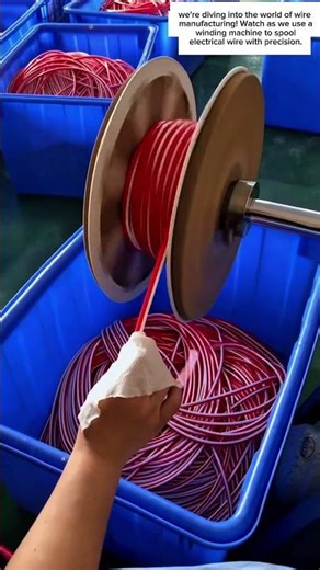 Wire Winding Wizardry: See How Electrical Wire is Made!