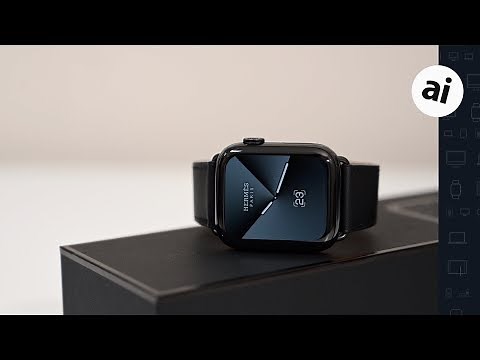 Hands On: Hermes $1300 Space Black Series 5 Apple Watch!
