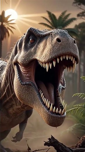 T-rex tries to scream