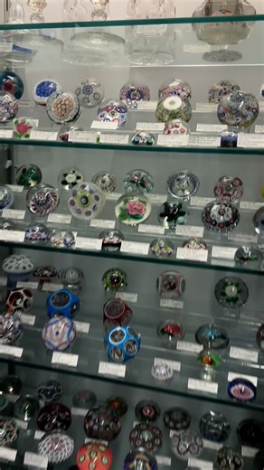 The Paperweight Collection | A selection of fine glass paperweights on display at the @corningmuseum in Corning, New York. If you’ll be in town May 13–16, 2026, join me... | Instagram