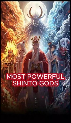 Top 5 Most Powerful Japanese Gods 🔥 | Shinto Mythology Explained