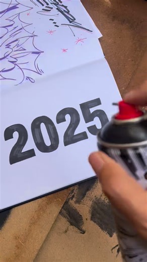 OG SLICK on Instagram: "2026, nothing a lil #bukkakespraypaint can’t fix. Happy F’n New Year!!!! From our family to yours….. @og_slick @pineapple_express_59 @lahands_ogslick @primate5506 @bigdickshardware @bu_spraypaint @killtwosucceed @sketchyassfoos #ogslick #slickblackbook #slicktag #lilrichardapproved"