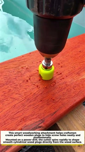 Amazing Wood Plug Cutter Drill Tool for Perfect Furniture Finishing!