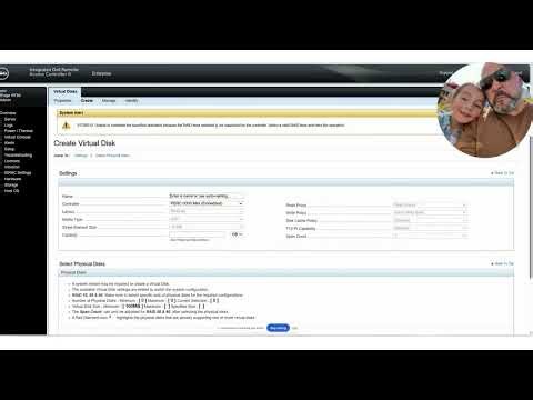Dell PowerEdge RAID Configuration **Raid 1**