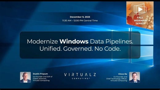 Modernize Windows Data Pipelines with PropelZ for Analytics and AI | Jeanne M. Glass M.I.M. posted on the topic | LinkedIn