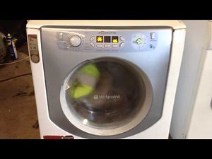 Hotpoint Aqualtis dryer : Drying