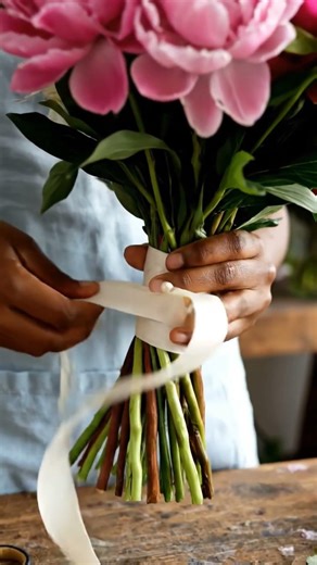 Fresh Flower Bridal Bouquet #diybouquet #diy #flowers #wedding #weddingflowers