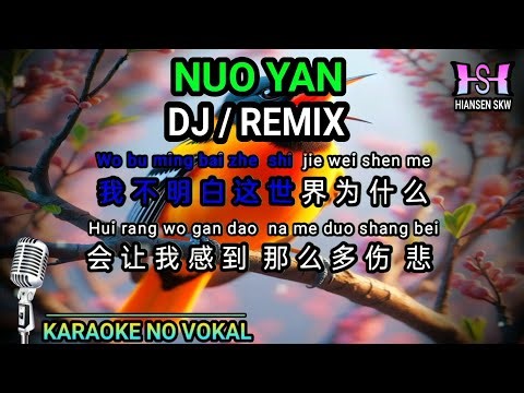 Nuo yan 诺言 - REMIX - Male/Female - Karaoke no vokal ( cover to lyrics pinyin )