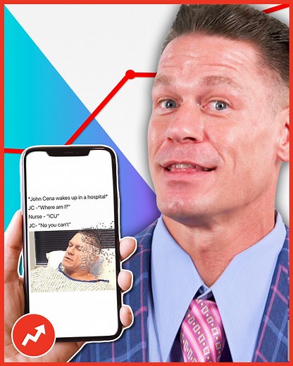 1.5M views · 38K reactions | Why can't anybody see John Cena? Watch this video to find out, and then watch Vacation Friends on Hulu: https://www.hulu.com/movie/vacation-friends-c5fec97e-4c47-4b46-b19f-c246d461f6d0 | BuzzFeed Video | Facebook