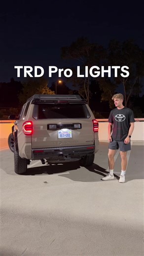 What do you think of the @Toyota USA 4Runner TRD Pro’s lights? #toyota4runner #4runnertrdpro #cartok #carsoftiktokcontest