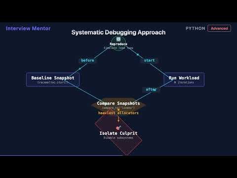 Debug Python Memory Leaks Like a Pro (Advanced)