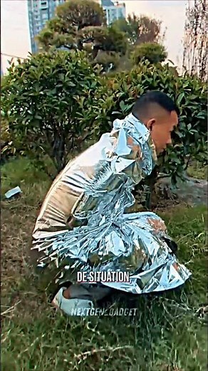 How to use emergency blankets correctly 🤯