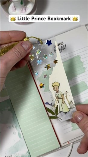 DIY 👑 Little Prince Bookmark 👑 Easy to Make Idea