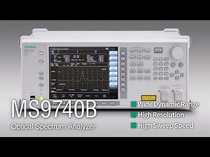 Optical Spectrum Analyzer MS9740B