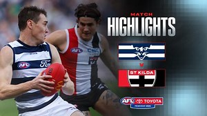 Highlights: Geelong v St Kilda