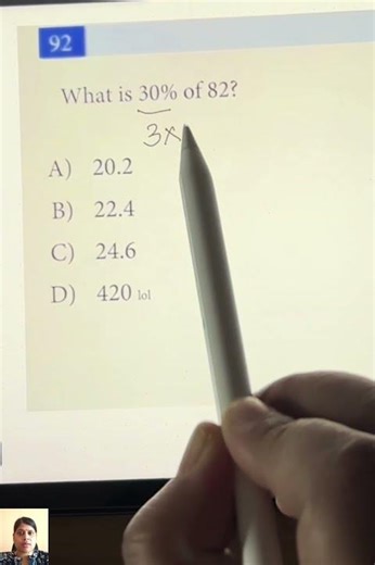 Can You Solve This Percentage in 10 Seconds? ⏱️ #satmath #maths #satprep #exam #mathstricks #sat