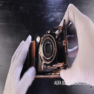Old 1938 Agfa Billy Record Photo Camera Restoration #restoration #restorationvideos #restore #diy #PerfectRestoration #asmr #asmrrestoration | Mouse Trap TV