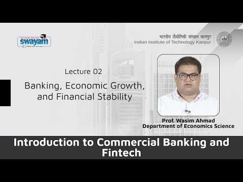 Lecture 02: Banking, Economic Growth, and Financial Stability