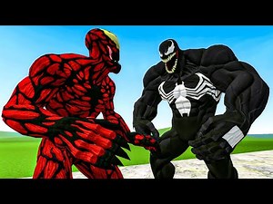 CARNAGE vs VENOM In Garry's Mod!