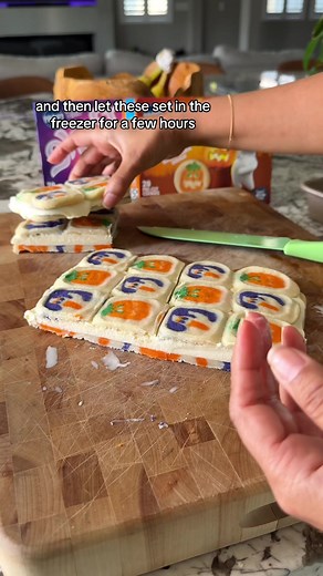 Spooky Ice Cream Sandwiches for Halloween Desserts | Obsession Unveiled