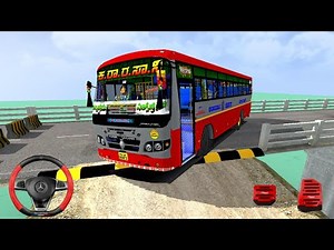 Ashok Leyland KSRTC Kalpataru Express Bus | Speed Breaker Map | Bus Simulator Indonesia Gameplay