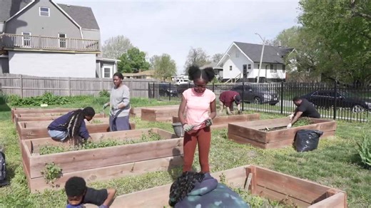North Omaha community groups host cleanup challenge to revitalize North 24th Street and prep gardens