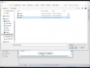 Demo upload file with extplorer
