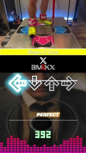 Weapon of Choice by Fatboy Slim | #ddr #dancedancerevolution #stepmania #shorts