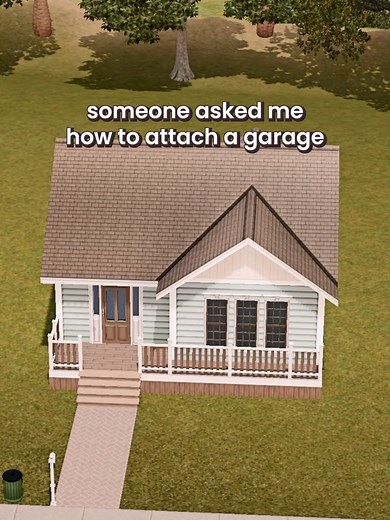 How to Add a Garage to a House with a Foundation in The Sims 3