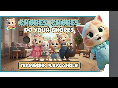 Clean Up Song l Helping Song l Do Your Chores l Nursery Rhymes for Kids l Peekaboo Rhymes