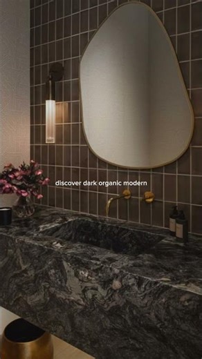 Is this a look you’d bring into your space? #darkorganicmodern