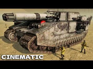 TOTAL WAR ON ARMAGEDDON! Steel Legion vs Orks | Warhammer 40K Cinematic (Men of War Mod)