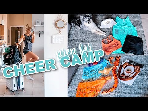 PACK & PREP FOR CHEER CAMP: team gifts, the theme, + what's in my cheer bag