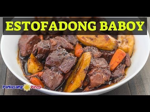 How to Cook Estofadong Baboy (Sweet Pork Stew)