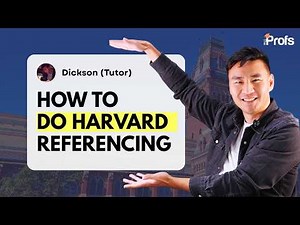 How to Use Harvard Referencing