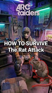 How to survive a rat attack in ARC Raiders. This poor raider tried to play it cool after betraying me. good try. #arcraiders #johnraider #videogames #game #gaming | johnraiderofficial