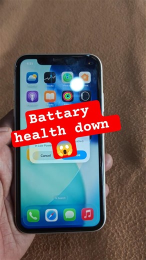 90% log Battery Health ka matlab galat samajhte hain 😳 #shorts #iphone #techshorts #youtubeshorts