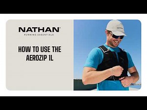 NATHAN | Set Up & Fit: Nathan AeroZip 1L Compression Running Vest